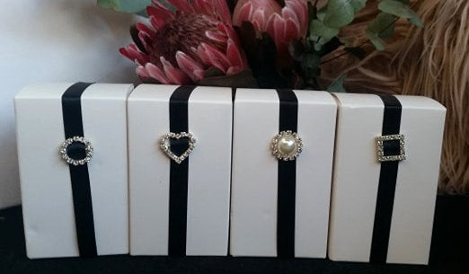 Candle gift box with Diamante