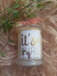 It's a girl Soy Candle