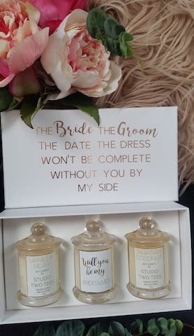 Wedding proposal box