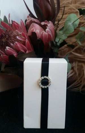 Candle gift box with Diamante